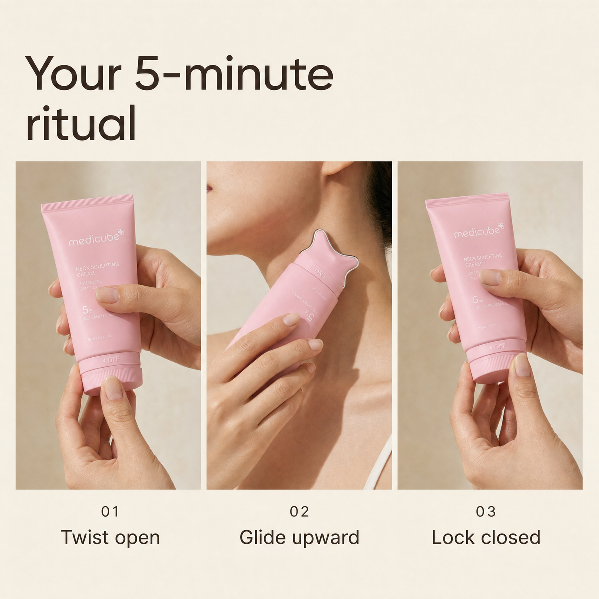 PDRN 2-in-1 Collagen Gua Sha Contour Cream